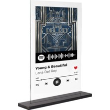 Dekori-Spotify Plak - Young & Beautiful / Lana Del Rey 15X20CM