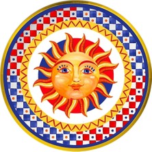 Baci Milano Dolce Vita 6'lı Sun Ekmek Tabağı 16 cm Porselen