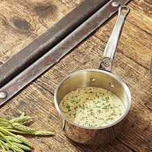 De Buyer 3410.16 Saplı Tencere, Paslanmaz Çelik, Gümüş, 27,9 x 20,1 x 10,9 cm