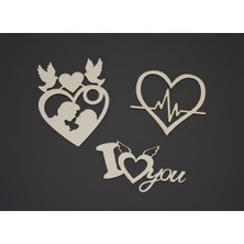 Değiştirilebilir Dekoratif Mumluk Arkalıkları - 3mm Beyaz Mdf (Sadece Panel)