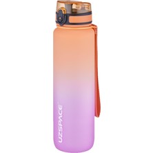 PremiumPort Büyük Boy 1000ML Softtouch Tritan Spor Matara, Çift Renkli, Ff Collection