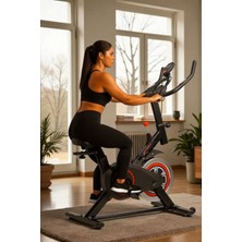 Normadia Yüksek Performanslı Profesyonel Spinning Bisikleti Siyah Renk