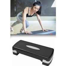 Normadia Ayarlanabilir Fitness Step Tahtası, Dayanıklı ve Iki Kademeli Kullanım