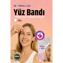 Normadia Yüz Germe Bandı 72’li, Kırışıklık ve Çizgi Azaltıcı, Ince ve Rahat Kullanım