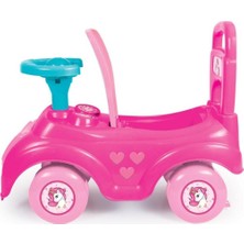 PremiumPort Unicorn Bingit Pedalsız Kız Çocuk Ilk Arabası, Pembe Renkli, Eğlenceli Tasarım