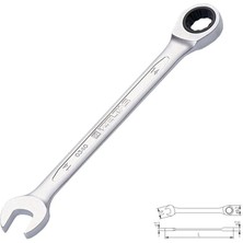 Tuba Toptaş Izeltaş  0340 Cırcır Kombine Anahtar 17 mm