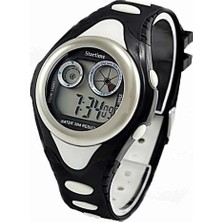 Pazarcan Siyah Beyaz Taraftar Dijital Çocuk Saati