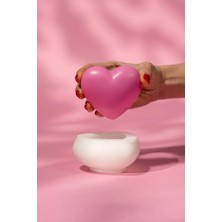 Rufus Concept Kalp 3D Orta Silikon Mum Kalıbı