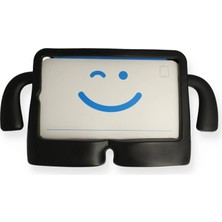 Buğz Samsung Galaxy T510 Tab A 10.1 Kılıf Karakter Tablet Silikon - Siyah