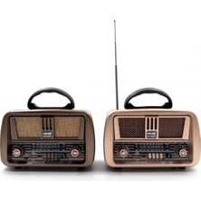 Pazarcan Klasik Taşınabilir Model Nostaljik Radyo