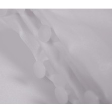 Taç Saten Güneşlik Beyaz 475 x 260 cm