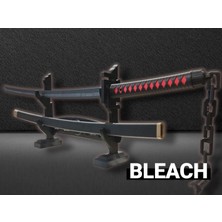 Titrek Toys [100 Cm] Bleach Ichigo Kurosaki Tensa Zangetsu Bankai Özel Tasarım ******* ve Kın Seti