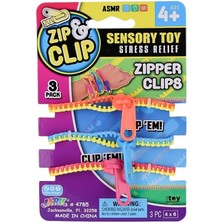 Pazarcan 4785 Zıp Clip Zipper Clips 3lü -Sunman