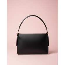 Veyla Style Yeni Sezon Modern Baget Siyah Kadın El ve Omuz Çantası