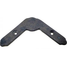 Buğz Antika Tarz Dekoratif Pirinç Dövme Gönye - Üst, 80X80MM, Oksit