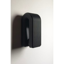 Doyonix Modern Havlu Tutucu Askı 3'lü Set Siyah