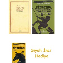 İş Bankası Kültür Yayınları John Donne - Seçilmiş Şiirler + Dünyanın Merkezine Yolculuk + Siyah Inci Hediye