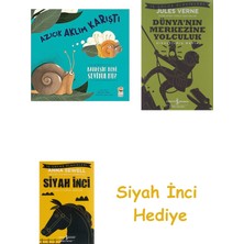 İş Bankası Kültür Yayınları Azıcık Aklım Karıştı-Kardeşim Beni Seviyor Mu? + Dünyanın Merkezine Yolculuk + Siyah Inci Hediye