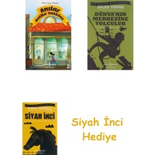 İş Bankası Kültür Yayınları Anılar Antika Dükkanı + Dünyanın Merkezine Yolculuk + Siyah Inci Hediye