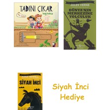 İş Bankası Kültür Yayınları Tadını Çıkar + Dünyanın Merkezine Yolculuk + Siyah Inci Hediye