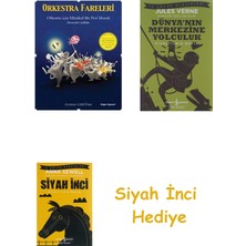 İş Bankası Kültür Yayınları Orkestra Fareleri (Cd Ekli): Orkestra Için Müzikal Bir Peri Masalı + Dünyanın Merkezine Yolculuk + Siyah Inci Hediye
