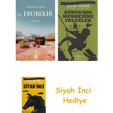 İş Bankası Kültür Yayınları Hazreti Ebubekir (Ra): Sadakatte Zirve + Dünyanın Merkezine Yolculuk + Siyah Inci Hediye
