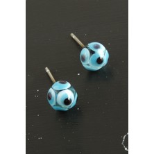 Ayena Moda Nazar Top Cam Küpe