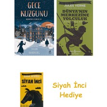 İş Bankası Kültür Yayınları Gece Kuzgunu: Moonwind Gizemleri #1 + Dünyanın Merkezine Yolculuk + Siyah Inci Hediye