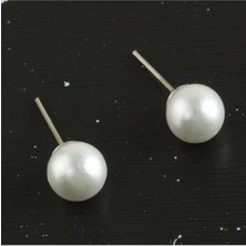 Ayena Moda Top Incili Küpe 8 mm