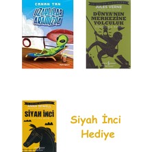 İş Bankası Kültür Yayınları Uzaylılar Aramızda + Dünyanın Merkezine Yolculuk + Siyah Inci Hediye