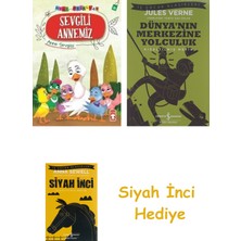 İş Bankası Kültür Yayınları Sevgili Annemiz - Anne Sevgisi + Dünyanın Merkezine Yolculuk + Siyah Inci Hediye