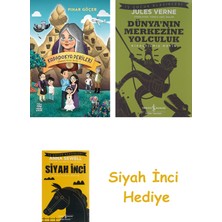 İş Bankası Kültür Yayınları Kapadokya Perileri: Efsanevi Yerler Serisi 1 + Dünyanın Merkezine Yolculuk + Siyah Inci Hediye