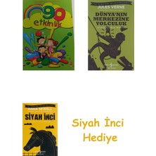 İş Bankası Kültür Yayınları 90 Etkinlik + Dünyanın Merkezine Yolculuk + Siyah Inci Hediye