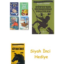 İş Bankası Kültür Yayınları Benim Zürafam Uçabilir - Uzaya Giden Tren - Ayvayı Yedik Müzesi / 4 Kitap Set - Mert Arık + Dünyanın Merkezine Yolculuk + Siyah Inci Hediye