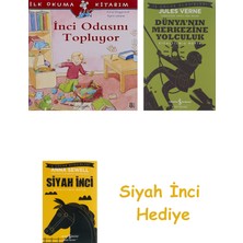 İş Bankası Kültür Yayınları Inci Odasını Topluyor: Ilk Okuma Kitabım + Dünyanın Merkezine Yolculuk + Siyah Inci Hediye