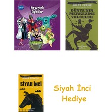 İş Bankası Kültür Yayınları Heyecanlı Öyküler Öykü Koleksiyonu + Dünyanın Merkezine Yolculuk + Siyah Inci Hediye