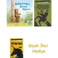 İş Bankası Kültür Yayınları Babasından Biricik Oğluna + Dünyanın Merkezine Yolculuk + Siyah Inci Hediye