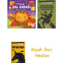 İş Bankası Kültür Yayınları Küçük Bal Kabağı: Doğanın Eşsiz Hikayeleri 11 + Dünyanın Merkezine Yolculuk + Siyah Inci Hediye