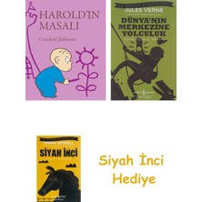 İş Bankası Kültür Yayınları Harold'ın Masalı + Dünyanın Merkezine Yolculuk + Siyah Inci Hediye