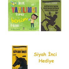 İş Bankası Kültür Yayınları Bir Yazılımcı Tıpkı Benim Gibi + Dünyanın Merkezine Yolculuk + Siyah Inci Hediye