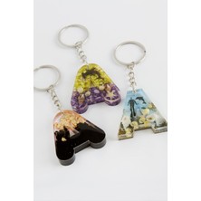 Ayena Moda A Harfli Epoksi Anahtarlık