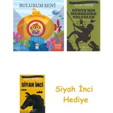 İş Bankası Kültür Yayınları Bulurum Seni - Okyanusta + Dünyanın Merkezine Yolculuk + Siyah Inci Hediye