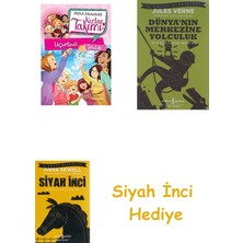 İş Bankası Kültür Yayınları Kızlar Takımı - Uçurtma Şenliği + Dünyanın Merkezine Yolculuk + Siyah Inci Hediye