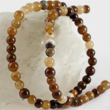 Ayena Moda 6 mm Parlak Akik Taşı