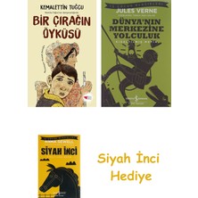 İş Bankası Kültür Yayınları Bir Çırağın Öyküsü + Dünyanın Merkezine Yolculuk + Siyah Inci Hediye