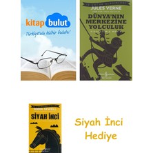 İş Bankası Kültür Yayınları Kara Donlu Can Baba ve Kara Pirbad + Dünyanın Merkezine Yolculuk + Siyah Inci Hediye