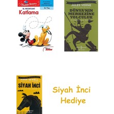 İş Bankası Kültür Yayınları Okulda Başarı El Becerileri Katlama + Dünyanın Merkezine Yolculuk + Siyah Inci Hediye