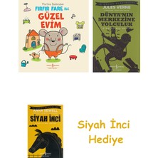 İş Bankası Kültür Yayınları Fırfır Fare Ile Güzel Evim + Dünyanın Merkezine Yolculuk + Siyah Inci Hediye