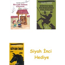 İş Bankası Kültür Yayınları Bir Gök Dolusu Güvercin + Dünyanın Merkezine Yolculuk + Siyah Inci Hediye