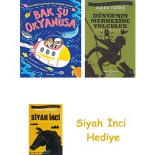 İş Bankası Kültür Yayınları Bak Şu Okyanusa + Dünyanın Merkezine Yolculuk + Siyah Inci Hediye